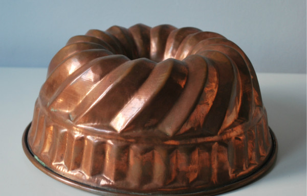 Vintage Copper Bundt Tin